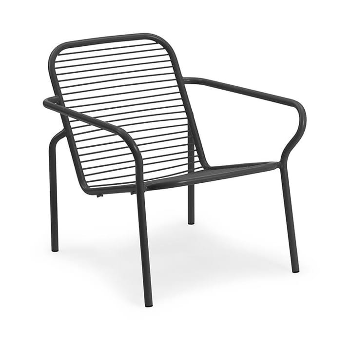 Krzesło wypoczynkowe Vig Lounge Chair - Black - Normann Copenhagen
