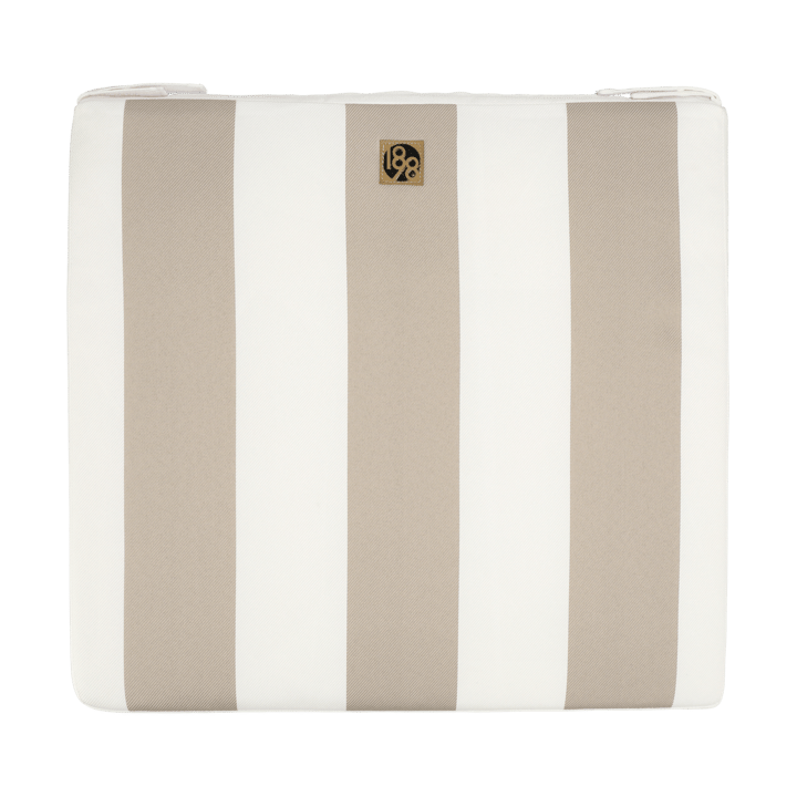 Lunda poduszka 42x45 cm - Taupe striped - 1898