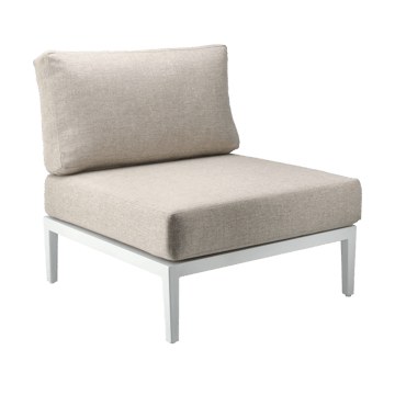 Santander sofa modułowa moduł centralny - Biały-beżowy - 1898