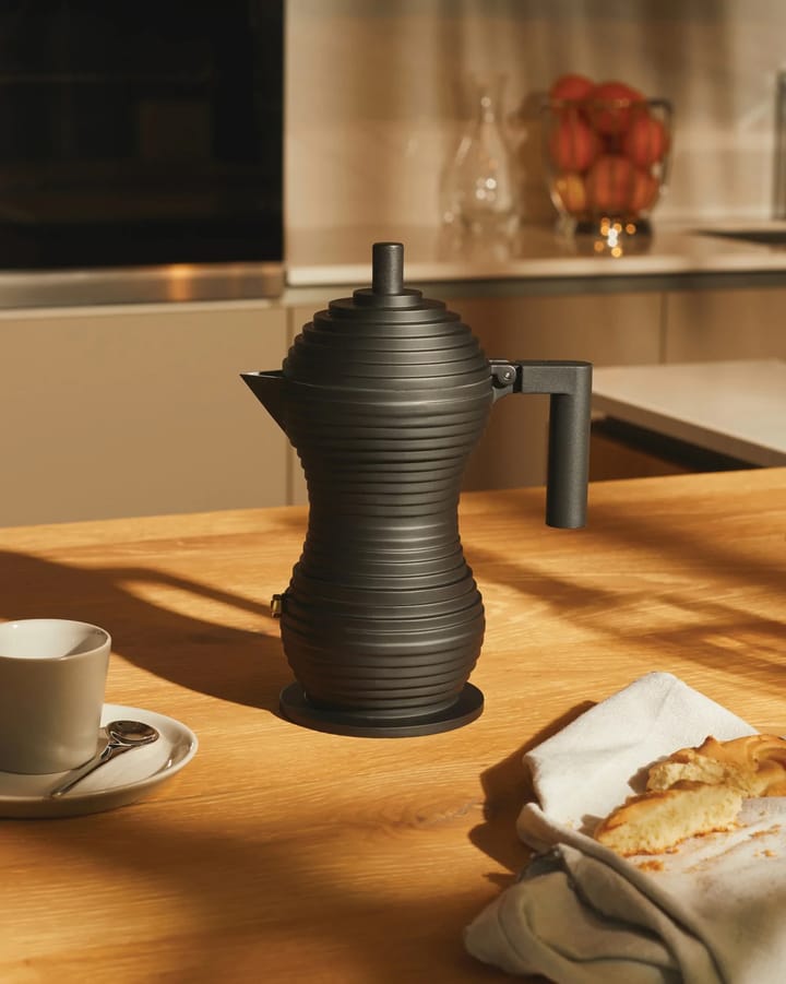 Ekspres do kawy espresso Pulcina, czarny - 15 cl - Alessi