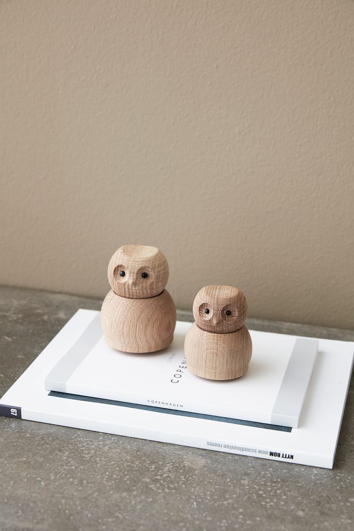 Andersen Owl drewniana figurka Medium, Oak Andersen Furniture