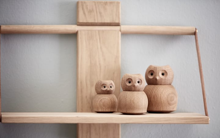 Andersen Owl drewniana figurka Small, Oak Andersen Furniture