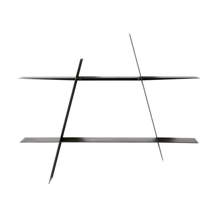 Półka ścienna A-Shelf Large 78x12x67 cm - Black - Andersen Furniture