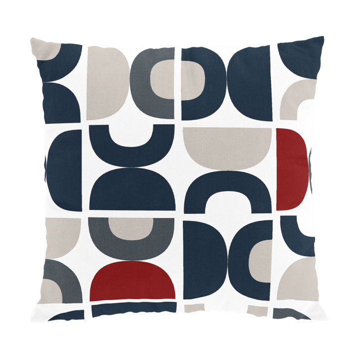 Poszewka na poduszkę Spiraldans 47x47 cm - Niebieska - Arvidssons Textil