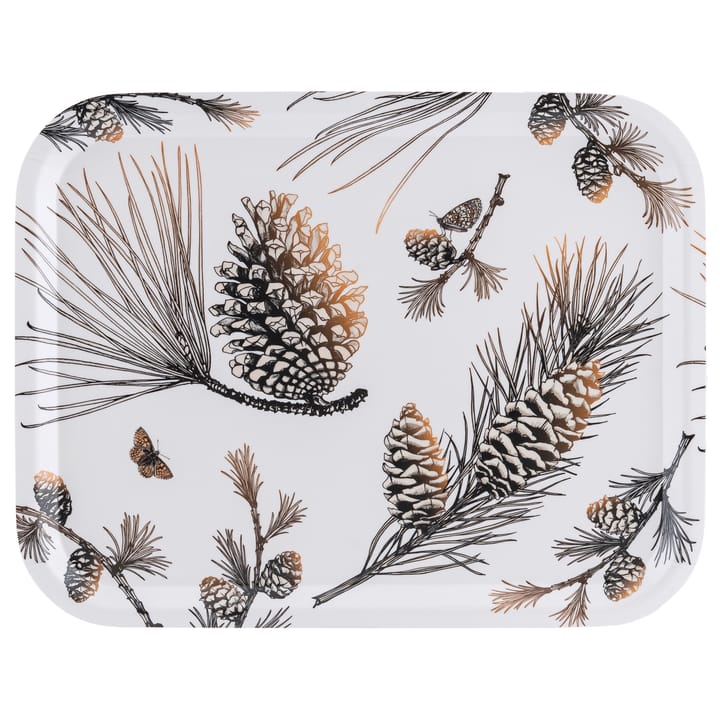 Taca Pine Cone 28x36 cm, Cotton white Åry Home