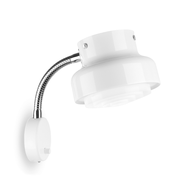 Bumling mini lampa ścienna Ø 19 cm - biały - Ateljé Lyktan