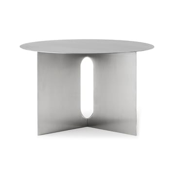 Androgyne stolików bocznych Ø63 cm - Brushed steel - Audo Copenhagen