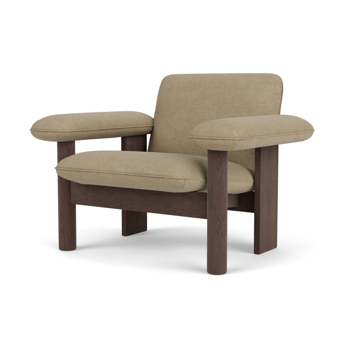 Brasilia fotel low back - Dark oak-Audo Bouclé 02 - Audo Copenhagen