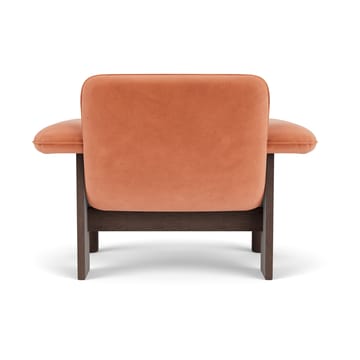 Brasilia fotel low back - Dark oak-Avalon 012 - Audo Copenhagen