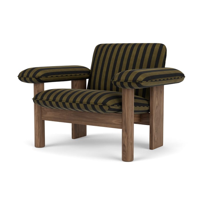 Brasilia fotel low back, Walnut-Cabanon Soft FCL7029-04 Audo Copenhagen