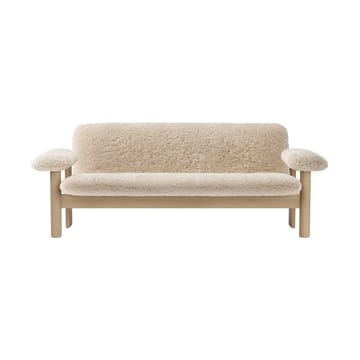 Brasilia kanapa 2-osobowa - Natural oak-Nature sheepskin curly - Audo Copenhagen