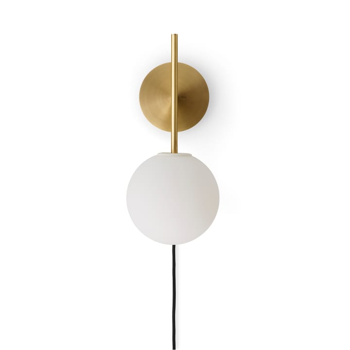 Lampa ścienna TR Bulb Suspended - Brushed brass - Audo Copenhagen