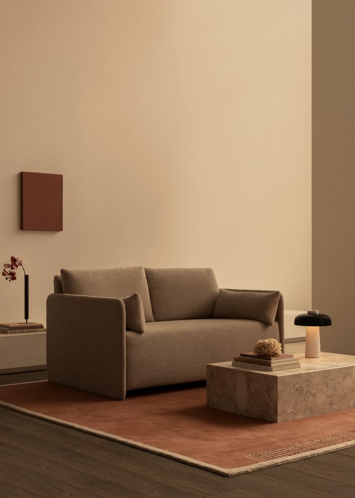 Rozkładana sofa Offset 2-osobowa, Baru 0450 Gold Audo Copenhagen