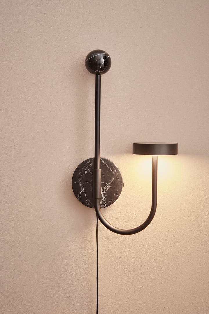 Lampa ścienna GRASIL 30x54 cm, Czarny/Czarny AYTM