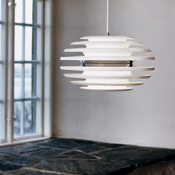 Lampa sufitowa Ellipse - biały matowy, chrom - Belid