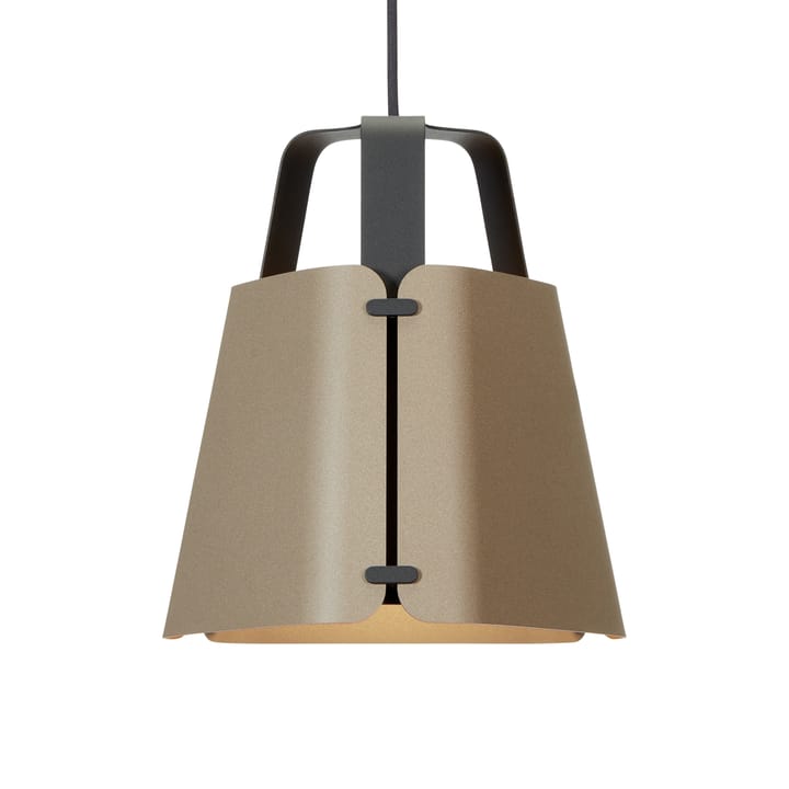 Wisząca lampa Fold Ø27 cm - Antracyt-struktura piasku - Belid