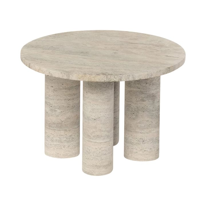 Stolik boczny Volos S Ø52 cm - Travertine - Blomus