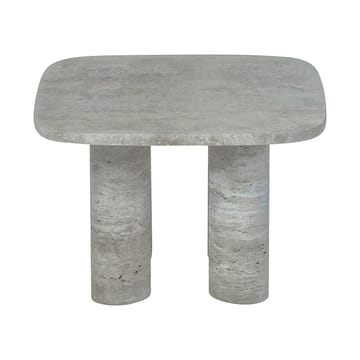 Stolik boczny Volos S 52x52 cm - Silver Travertine - blomus