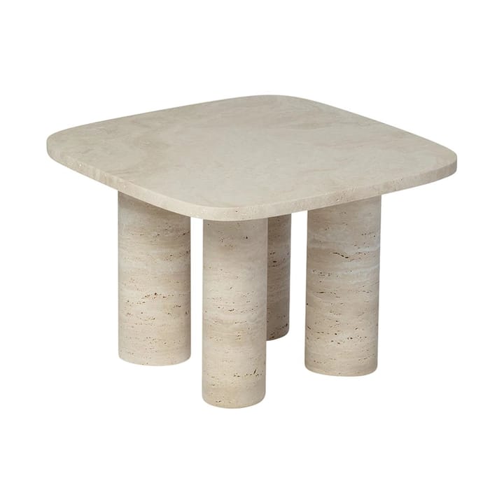 Stolik boczny Volos S 52x52 cm - Travertine - blomus