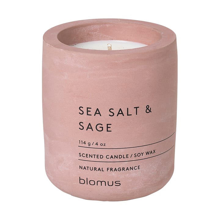 Świeczka zapachowa Fraga 24 godz. - Sea salt & Sage-Withered Rose - Blomus