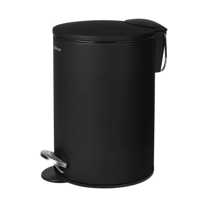 Tubo kosz na odpady z pedałem 3 L, Black blomus