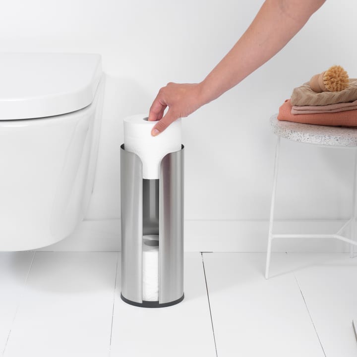 Brabantia uchwyt na papier toaletowy (na 3 rolki), Matt steel Brabantia