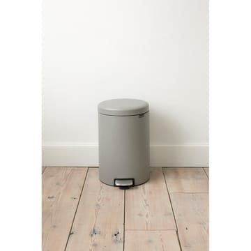 Kosz na śmieci New Icon 20 l - Mineral concrete grey - Brabantia