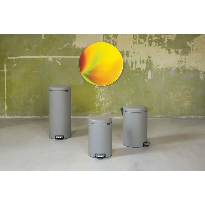 Kosz na śmieci New Icon 20 l, Mineral concrete grey Brabantia