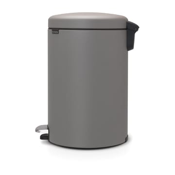 Kosz na śmieci New Icon 20 l - Mineral concrete grey - Brabantia