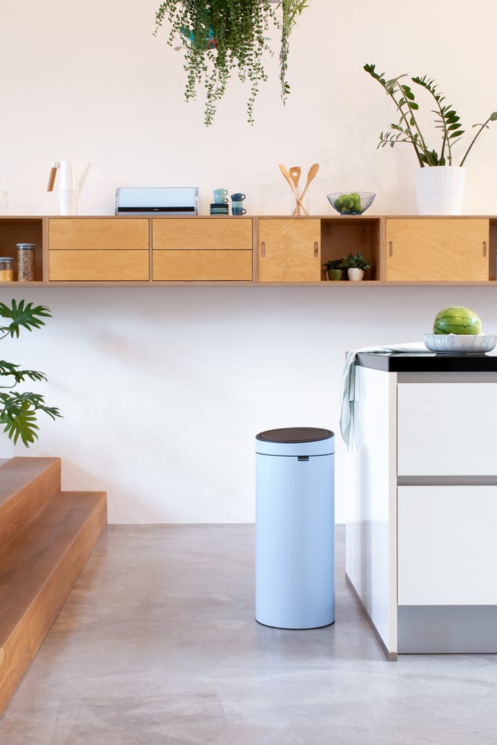 Kosz na śmieci Touch Bin 30 L, Dreamy blue Brabantia