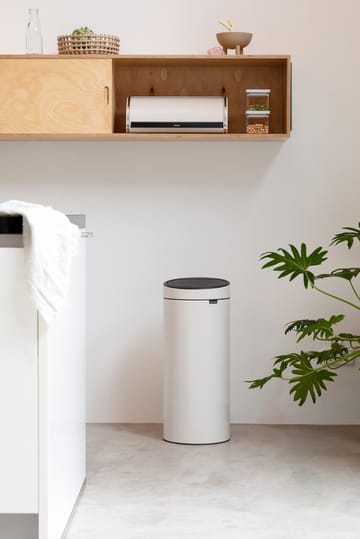 Kosz na śmieci Touch Bin 30 L - Soft beige - Brabantia