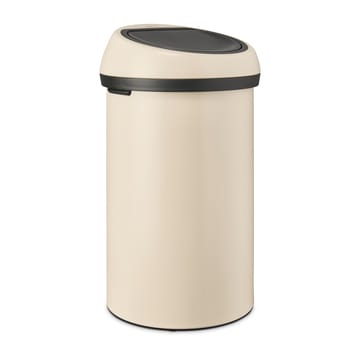 Kosz na śmieci Touch Bin okrągły 60 L - Soft Beige - Brabantia