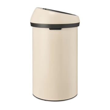 Kosz na śmieci Touch Bin okrągły 60 L - Soft Beige - Brabantia