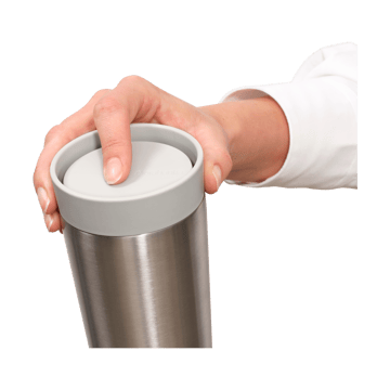 Make & Take kubek termiczny 360 ml - Jasnoszary - Brabantia