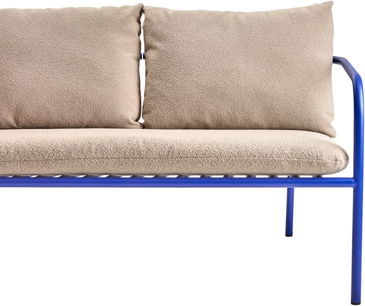 Bendt sofa, Teddy beige-indigo blue Brafab