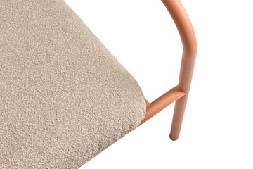 Bendt sofa - Teddy beige-peach - Brafab