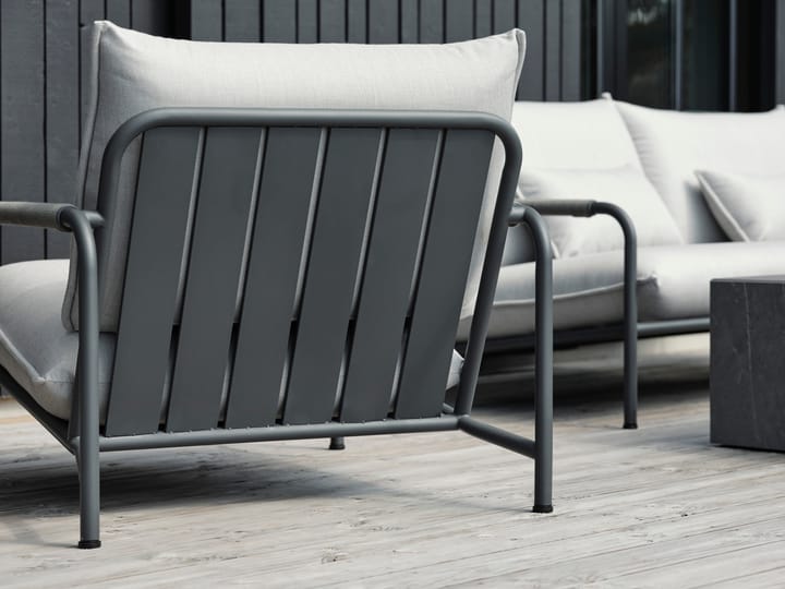 Fotel lounge Lerberget, Anthracite-jesion Brafab