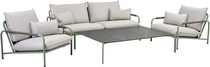 Lerberget 2,5-osobowy sofa, Zielony-jesion Brafab