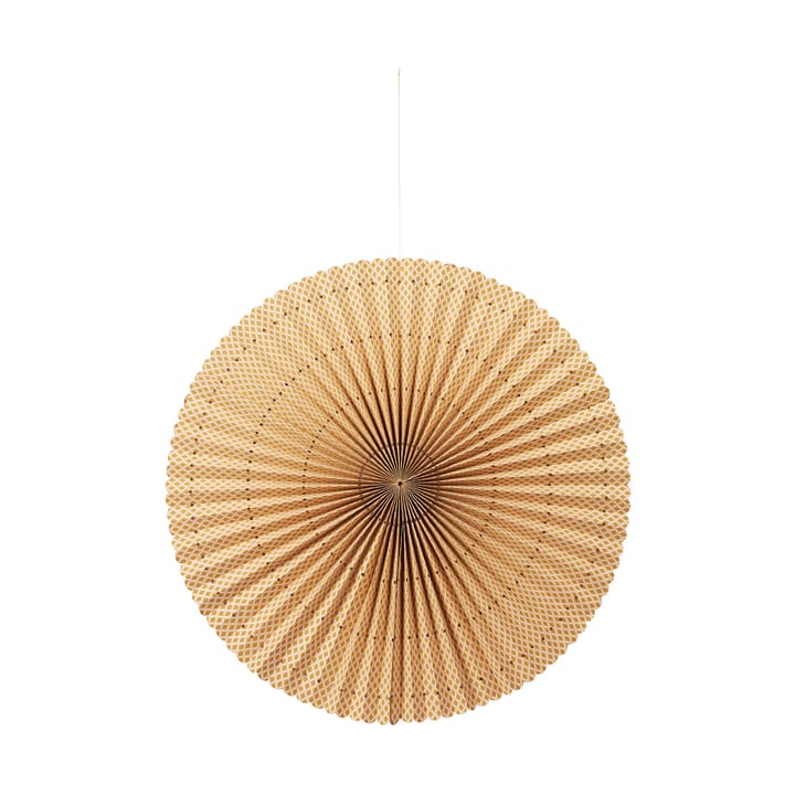 Gwiazda adwentowa Stella Rosette L Ø60 cm - Harvest gold-natural - Broste Copenhagen