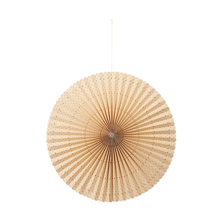 Gwiazda adwentowa Stella Rosette L Ø60 cm - Natural-harvest gold - Broste Copenhagen