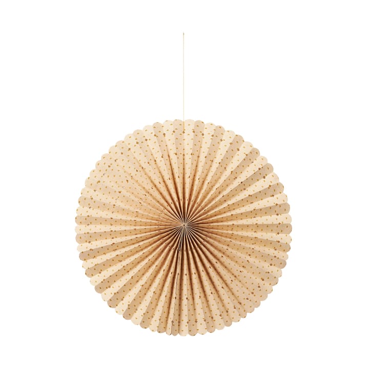 Gwiazda adwentowa Stella Rosette M Ø43 cm - Natural-harvest gold - Broste Copenhagen