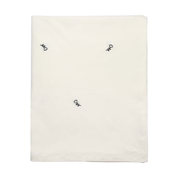 Obrus Mai - 160x300 cm, black-off white - Broste Copenhagen