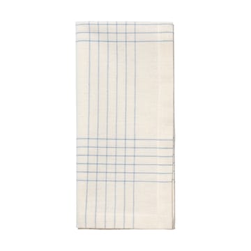 Serwetka materiałowa Alice 45x45 cm - Dusty blue-natural - Broste Copenhagen