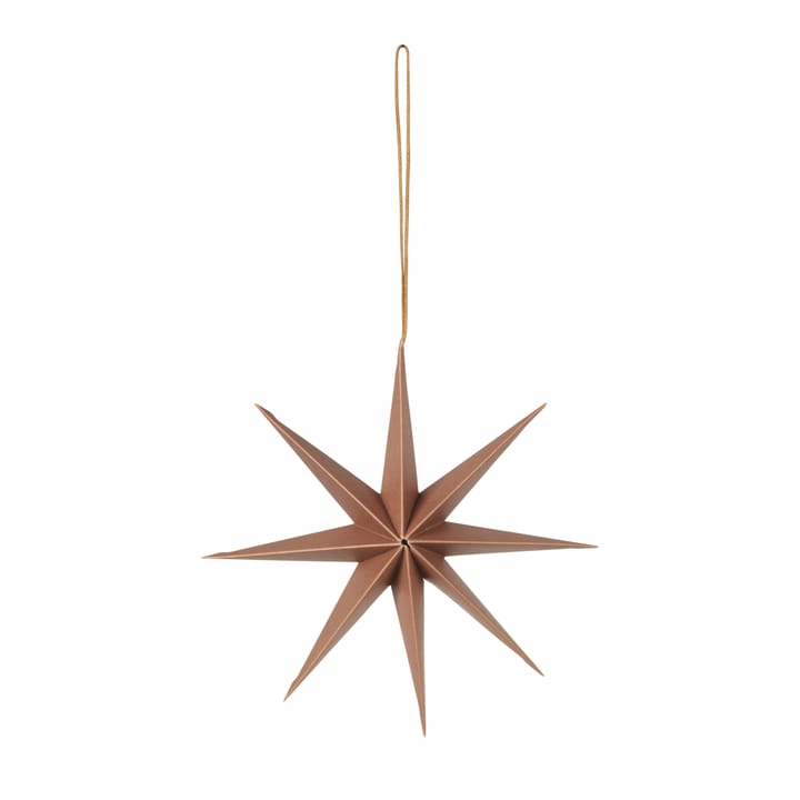 Star papierowa gwiazda Ø15 cm - Indian tan - Broste Copenhagen