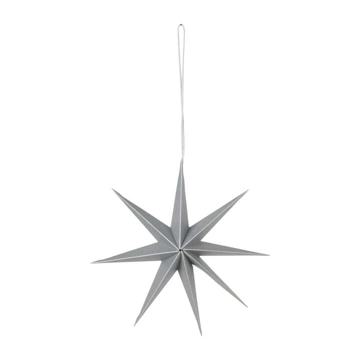 Star papierowa gwiazda Ø15 cm, Silver Broste Copenhagen