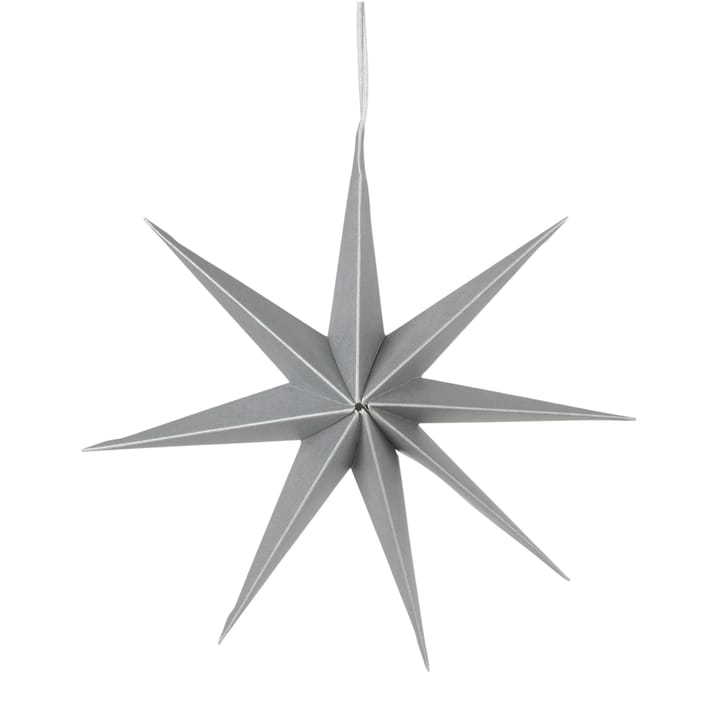 Star papierowa gwiazda Ø50 cm, Silver Broste Copenhagen