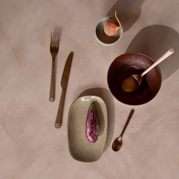 Łyżka obiadowa Hune - Copper hammered - Broste Copenhagen