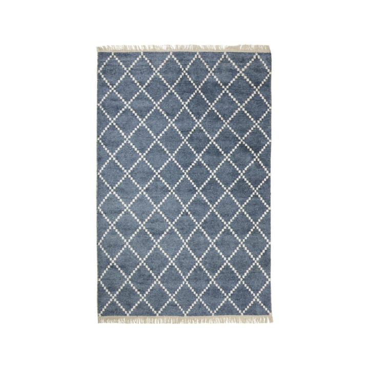 KIi dywan - blue melange/offwhite, bambu/silke, 230x320 cm - Chhatwal & Jonsson