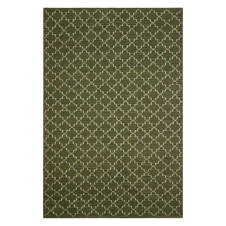 New Geometric dywan 180x272 cm - Green melange- off white - Chhatwal & Jonsson