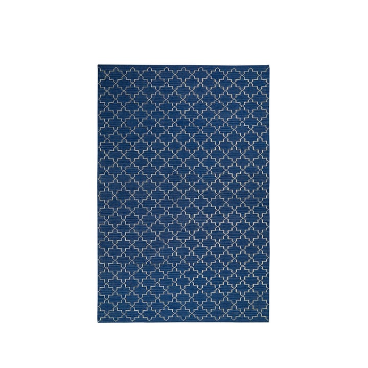 New Geometric dywan - indigo melange/off white, 180x272 cm - Chhatwal & Jonsson